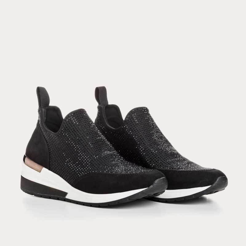 baskets compensées strass IROSHI Reqins