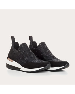 Wedge sneakers in Lycra