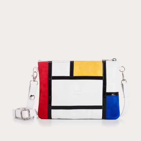 POCHETTE CEZANNE MIX CUIR