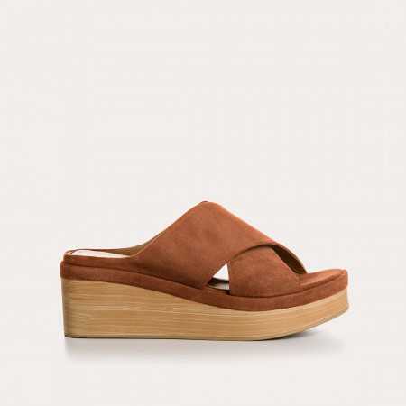 SANDALES MULES TANYA CUIR...