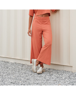 Chunky moccasins in grained leather