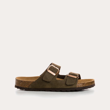 female anatomical sandals sUEDE • Reqins