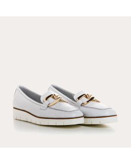loafers bijou compensés femme cuir | reqins