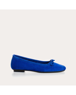 Ballerines Harmony en cuir velours souple | Reqins