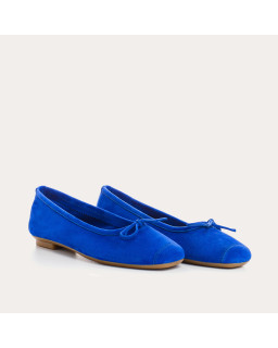Harmony soft suede ballerinas