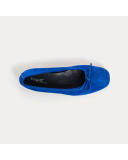 Harmony soft suede ballerinas