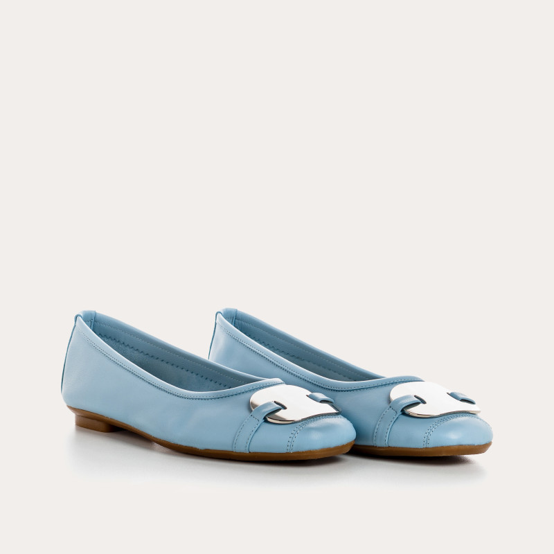Ballerines Hermes en cuir - Élégance & Style | Reqins