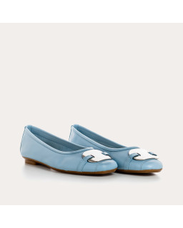 Ballerines Hermes en cuir - Élégance & Style | Reqins