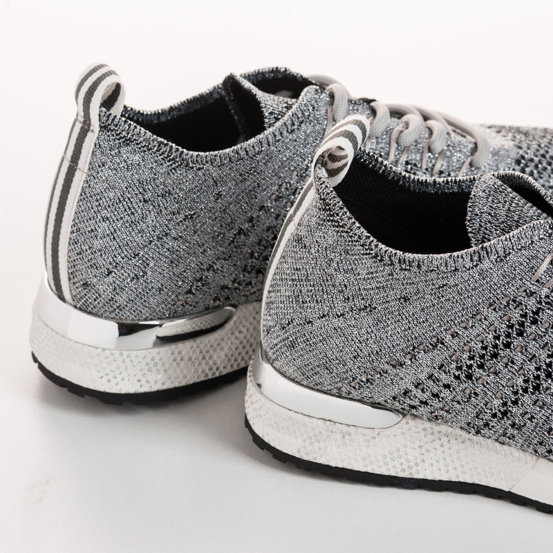 Sneakers Ines Crochet Lamé - Elegance