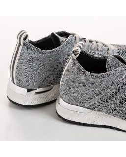 Sneakers Ines Crochet Lamé - Elegance