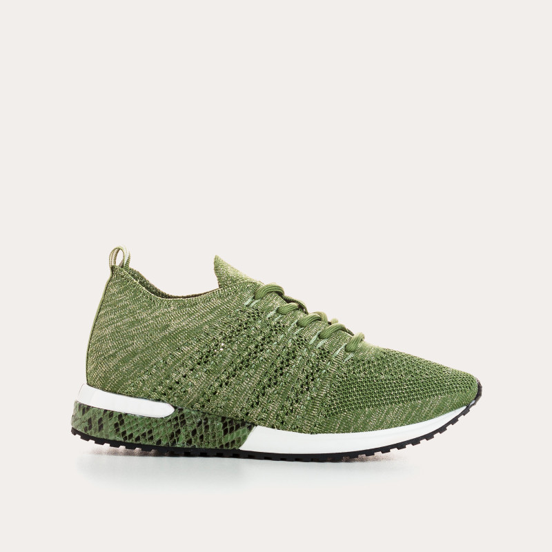 Sneakers Ines Crochet Lamé - Elegance