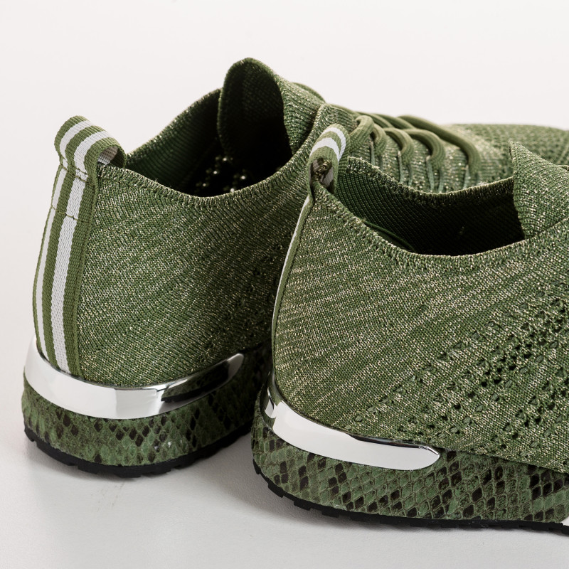 Sneakers Ines Crochet Lamé - Elegance