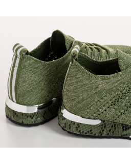 Sneakers Ines Crochet Lamé - Elegance