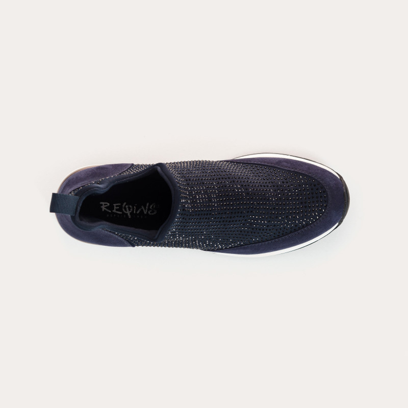 Wedge sneakers in Lycra