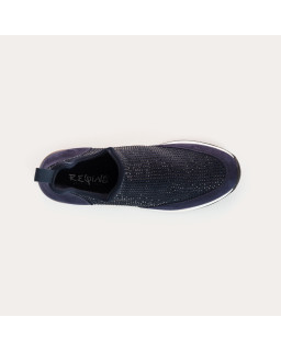 Wedge sneakers in Lycra