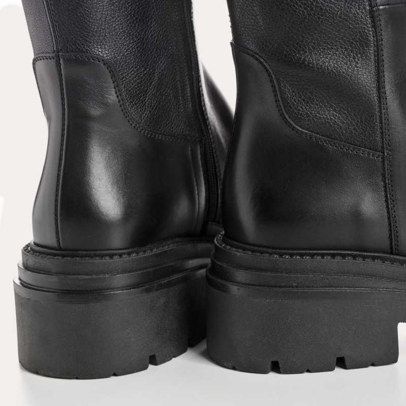 Boots femme motarde deals