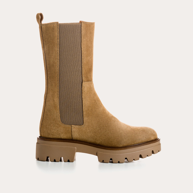 aNKLE BOOTS female sUEDE • Reqins