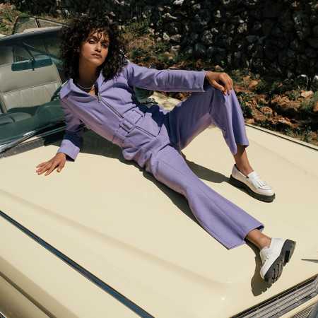 MOCASSINS OWEN CUIR GRAINE