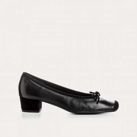 BALLERINES RUDY CUIR/CUIR...