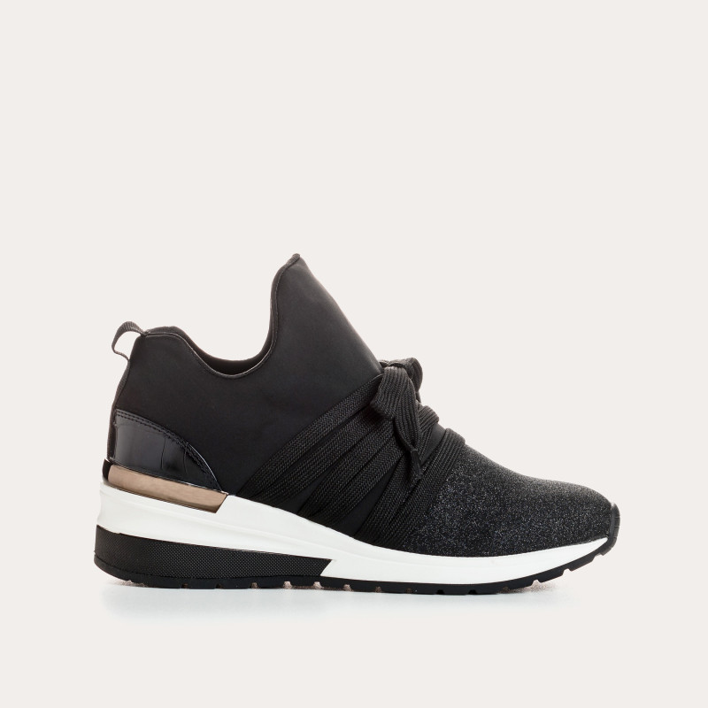 Sneakers "Slip-on" laces in Lycra for women