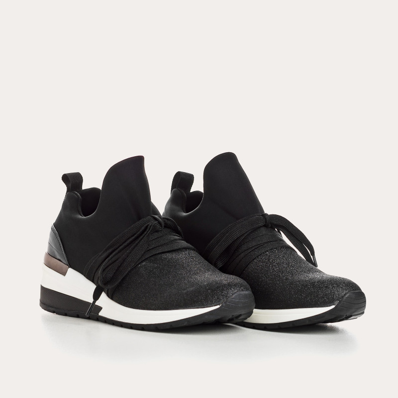 Sneakers "Slip-on" laces in Lycra for women