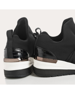 Sneakers "Slip-on" laces in Lycra for women