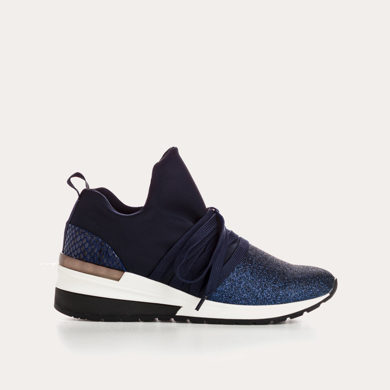 Sneakers "Slip-on" laces in Lycra for women