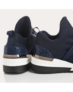 Sneakers "Slip-on" laces in Lycra for women