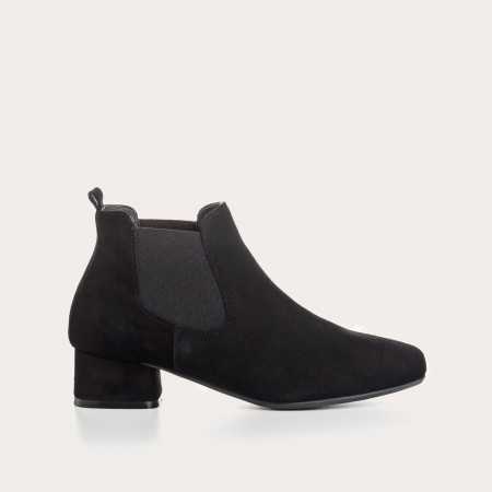 BOOTS KEEGAN CUIR VELOURS