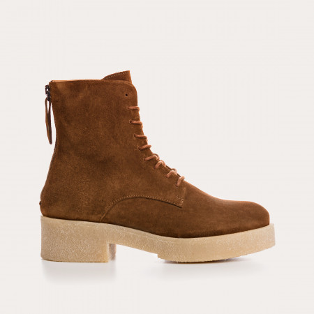 BOOTS CLAYTON CUIR VELOURS