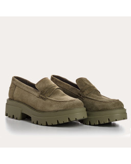 Moccasins Alabama Chunky velvet leather