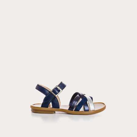 SANDALES THELMA MIX CUIR