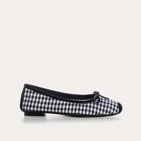 Ballerinas Women Vichy Suede - Harmony | Reqins