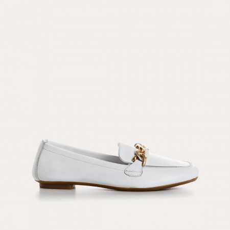mocassins bijou femme cuir | reqins
