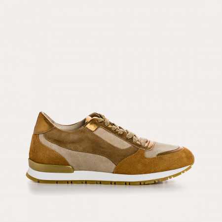 BASKETS ELECTRA MIX CUIR...