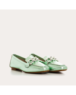 Mocassins Femme Cuir Métallisé  - HARTEGA  | Reqins