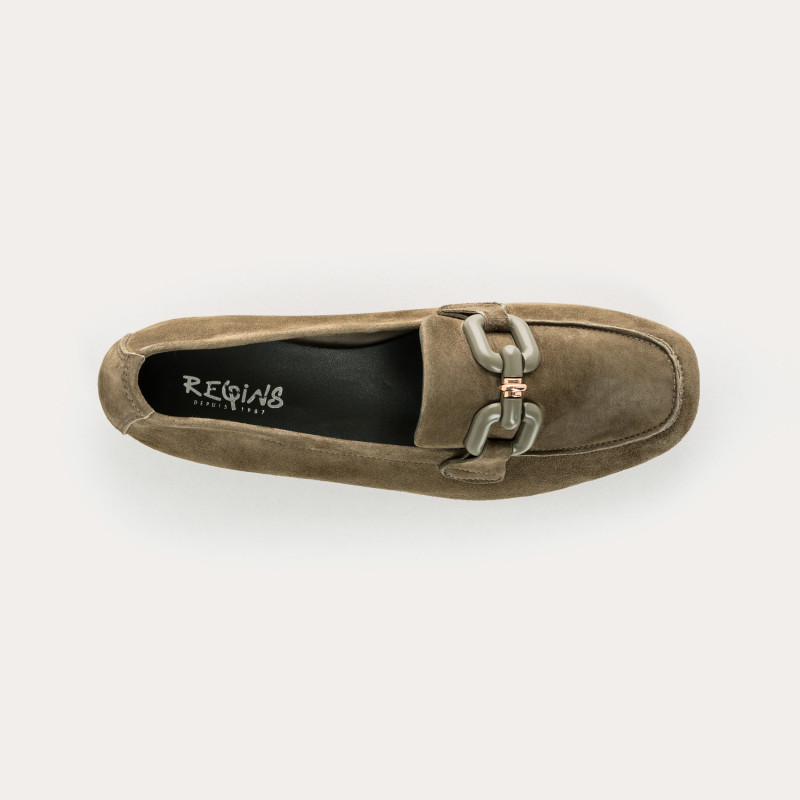 Moccasins Jewel Women's Suede - Herea | Reqins