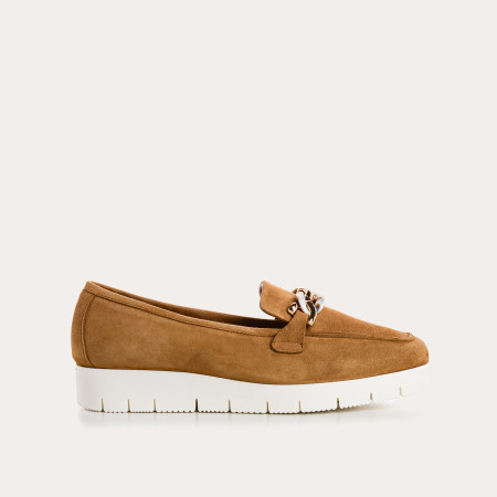 loafers compensés femme suede | reqins
