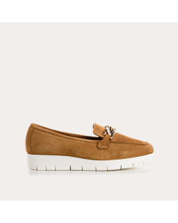 loafers compensés femme suede | reqins