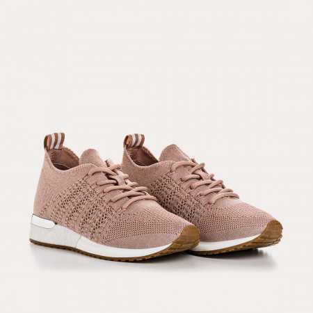BASKETS INES CROCHET LAME
