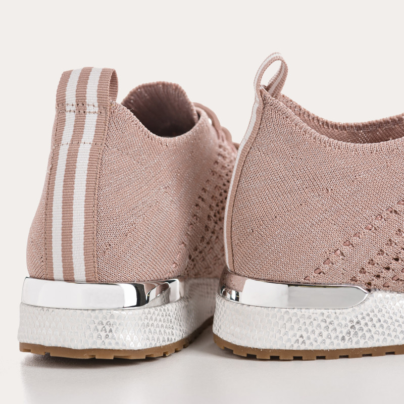 Sneakers Ines Crochet Lamé - Elegance