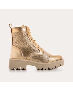 Boots Woman Leather Perfo - Detroit | Reqins