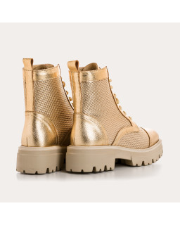 Boots Woman Leather Perfo - Detroit | Reqins