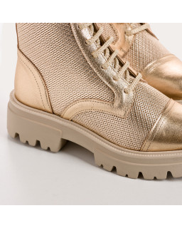 Boots Femme Cuir Perfo - DETROIT | Reqins