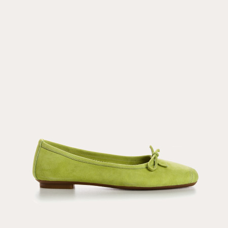 Harmony soft suede ballerinas
