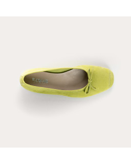 Ballerines Harmony en cuir velours souple | Reqins