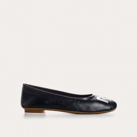 BALLERINES HAVA CUIR/ECLAT