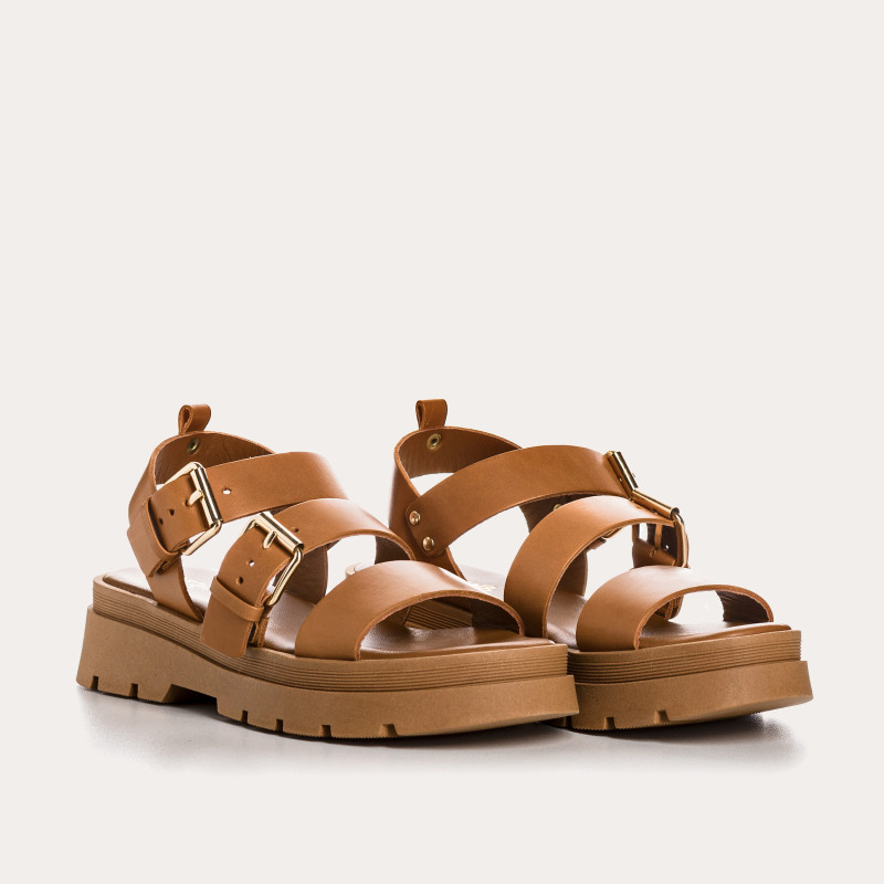 Logan leather sandals - Comfort & Style Bohemian-Chic