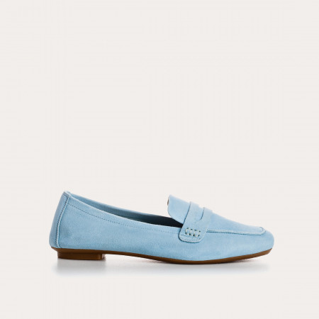 MOCASSINS HEMA CUIR VELOURS