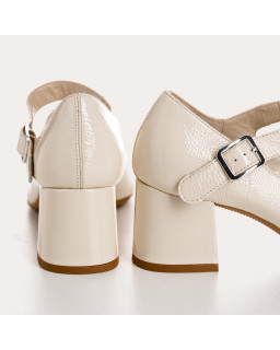 Escarpins Babies Femme Cuir Naplak - GALANTE | Reqins